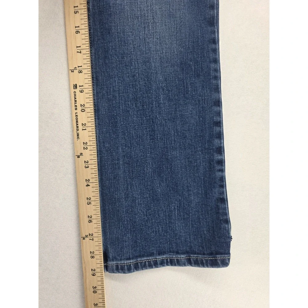 Wrangler 20X Boys Jeans Size 16 Regular Adjustable Waist Blue Straight 112338560